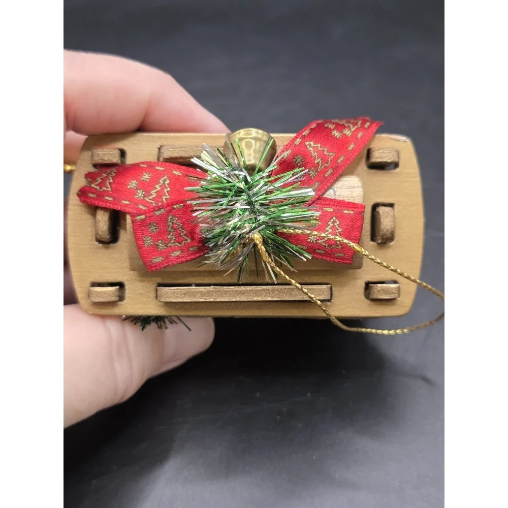 San Francisco Powell & Hyde St. Cable Trolley Car Christmas Ornament